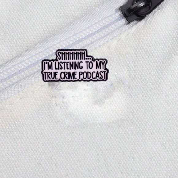 💚 2 for $20 💚 True Crime Podcast - Murderino - Novelty Enamel Pin - Picture 6 of 10